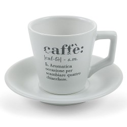Victionary set 6 tazzine caffè in gres con piattini e stand metallo (2191794) | Villa d'Este -VILLA D' ESTE 2