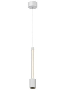 Lampada a sospensione LED Fugaz pendente bianco e oro rosa, 7 W 3000 K | Mantra -MANTRA