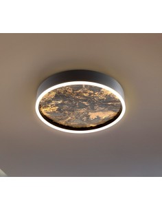 Plafoniera LED Stone Ø 40 cm, 56 W, luce regolabile 3000-6000 K | Schuller -SCHULLER