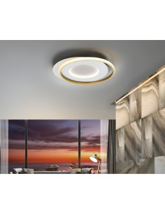 Plafoniera LED Limbos 58x50 cm, 40 W 3000 K, spessore 6 cm | Schuller -SCHULLER