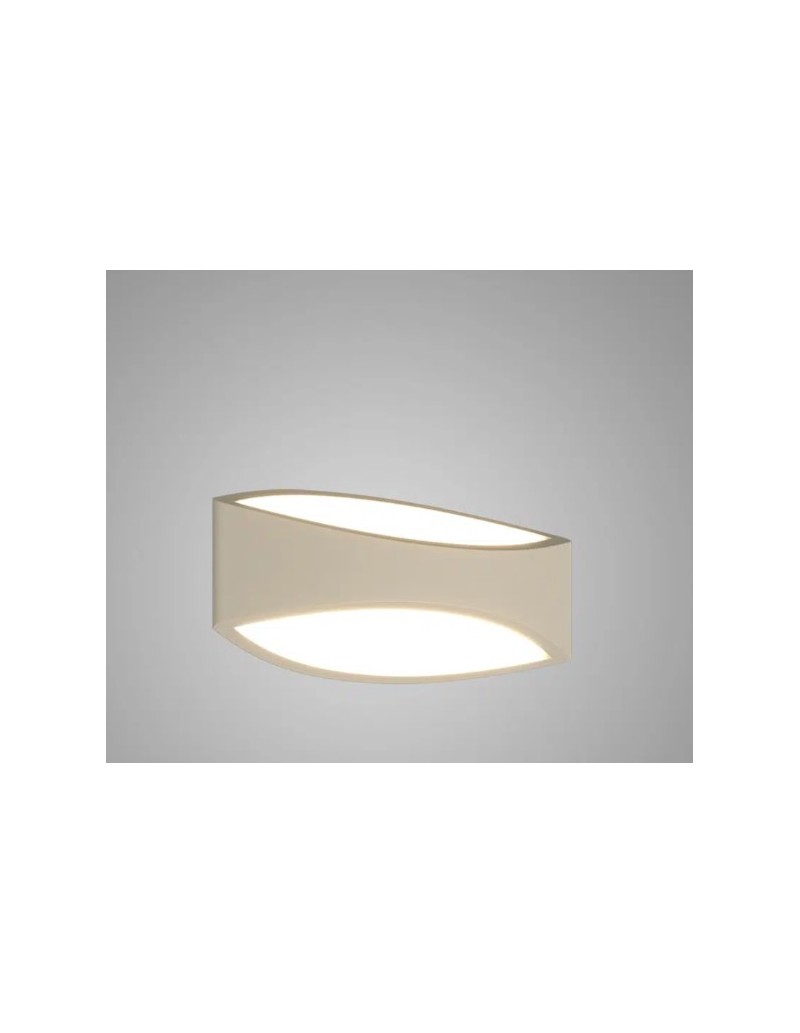 Applique LED lineare 45 cm in metallo sabbia, 19 W K-Switch 3000/4000 K | Top Light -TOP LIGHT