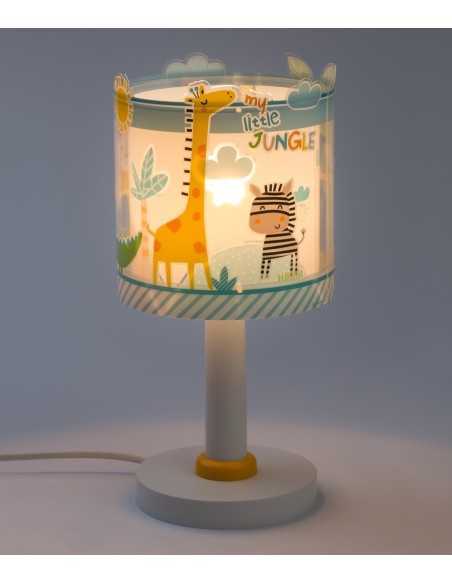 Lumetto per bambini My Little Jungle giungla, si illumina al buio, E14 | Dalber -DALBER