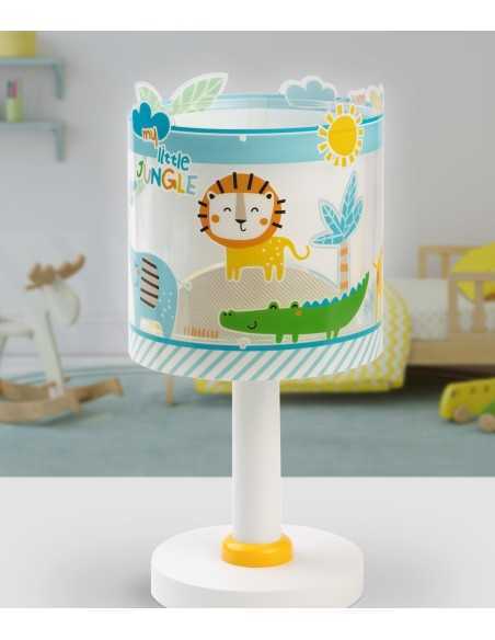 Lumetto per bambini My Little Jungle giungla, si illumina al buio, E14 | Dalber -DALBER