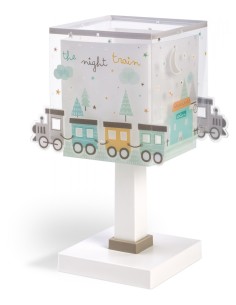 Lumetto per bambini The Night Train treno, si illumina al buio, E14 | Dalber -DALBER