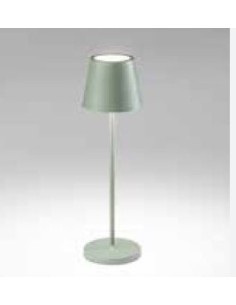 Lampada da tavolo LED ricaricabile Diva salvia, IP54, dimmer touch | Perenz -PERENZ