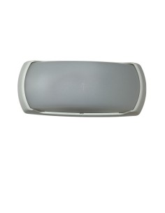 Plafoniera da esterno Andora 30 cm in resina bianca anti-UV, E27 | Top Light -TOP LIGHT