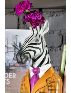 Vaso scultura Alex in resina dipinta a mano, collezione Animalier | Henriette -HENRIETTE 2