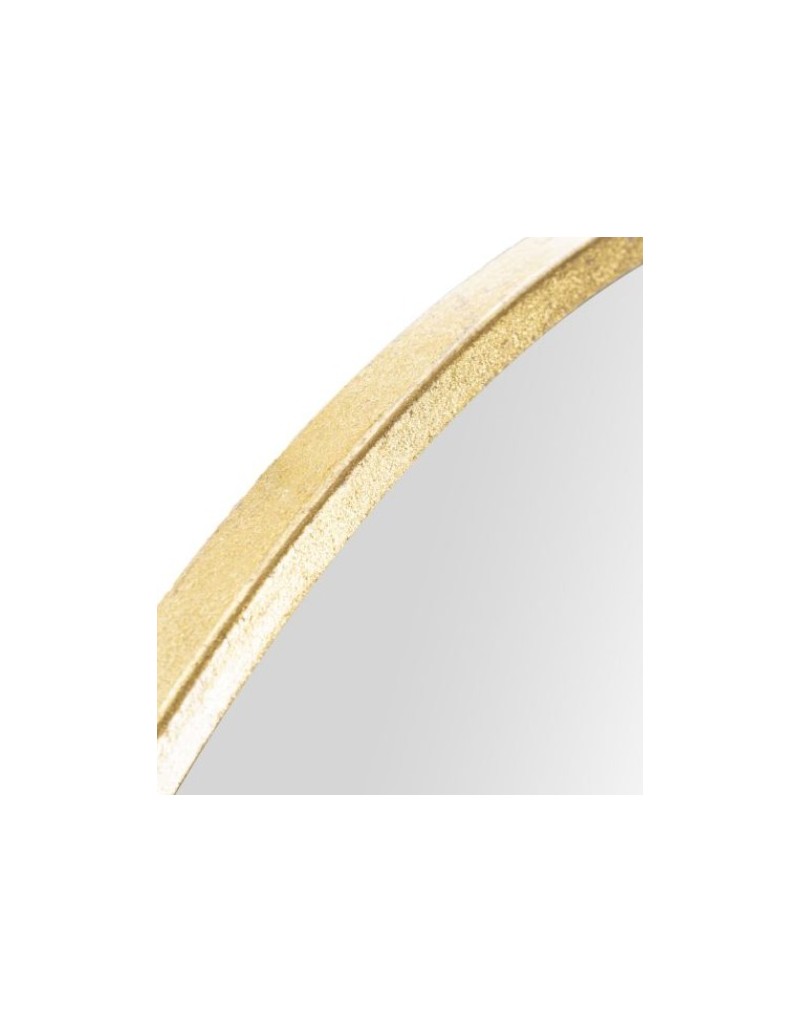 Specchio rotondo Elegant Ø 100 cm con cornice oro, linee minimaliste | Mauro Ferretti -MAURO FERRETTI