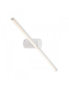 Applique LED Row lineare 60 cm in alluminio e metallo bianco opaco, 4000K | Redo -REDO GROUP