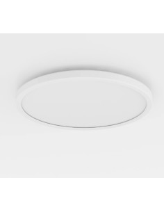 Plafoniera LED Fueva Ø 40 bianca smart RGB+CCT da app, IP44, 17,5 W | Eglo -EGLO