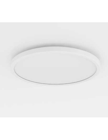 Plafoniera LED Fueva Ø 40 bianca smart RGB+CCT da app, IP44, 17,5 W | Eglo -EGLO