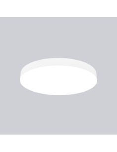 Plafoniera LED Turin tonda minimal Ø 50 cm bianca, 40 W, CCT 3000/4000/5000 K | Mantra -MANTRA