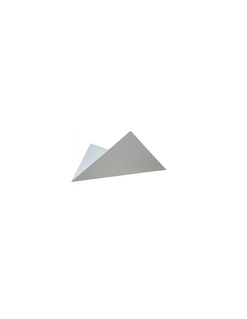 Applique LED Kami origami orientabile in metallo bianco, 15 W dimmerabile | Cattaneo -CATTANEO