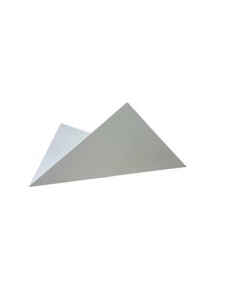 Applique LED Kami origami orientabile in metallo bianco, 15 W dimmerabile | Cattaneo -CATTANEO