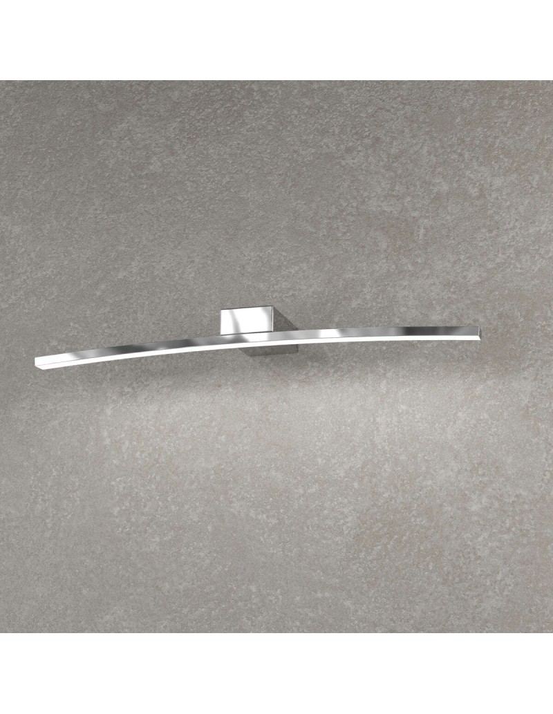 Applique LED Curved ad arco 50 cm in cromo per specchio o quadro, 6 W | Top Light -TOP LIGHT