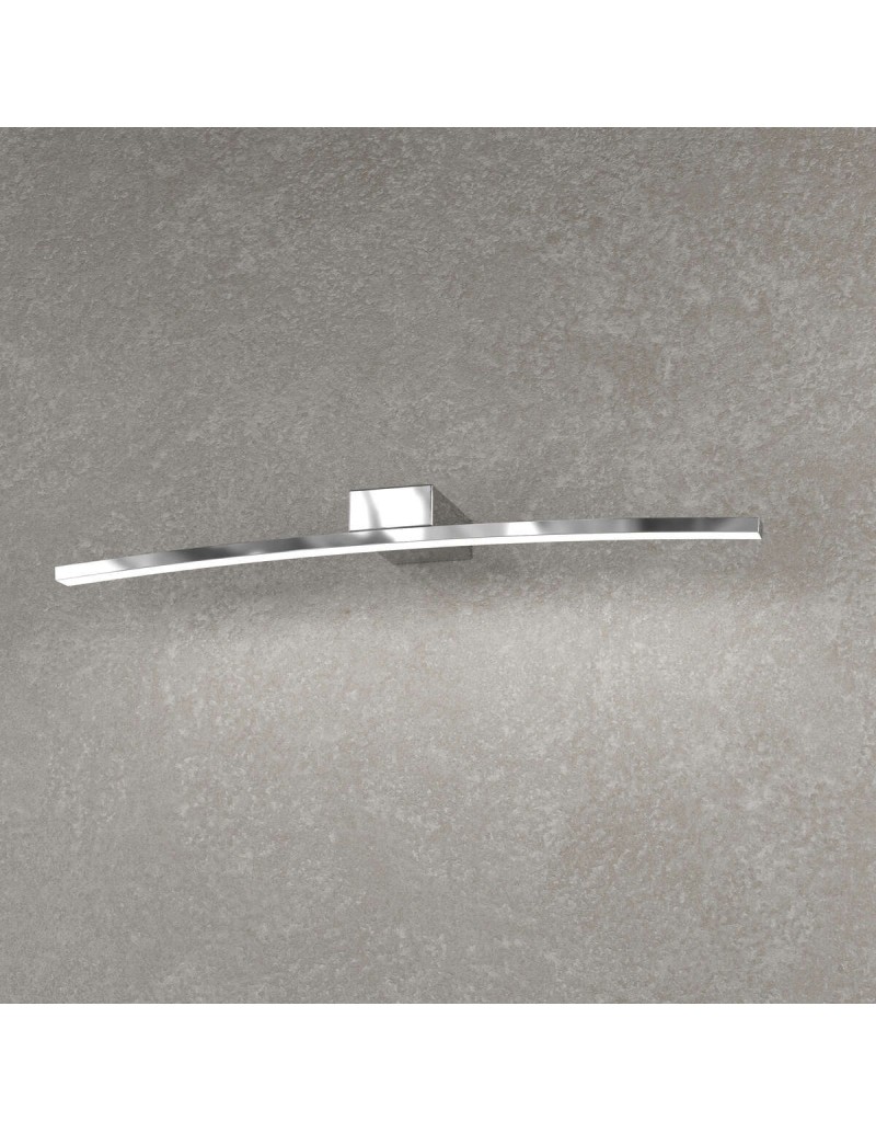 Applique LED Curved ad arco 50 cm in cromo per specchio o quadro, 6 W | Top Light -TOP LIGHT