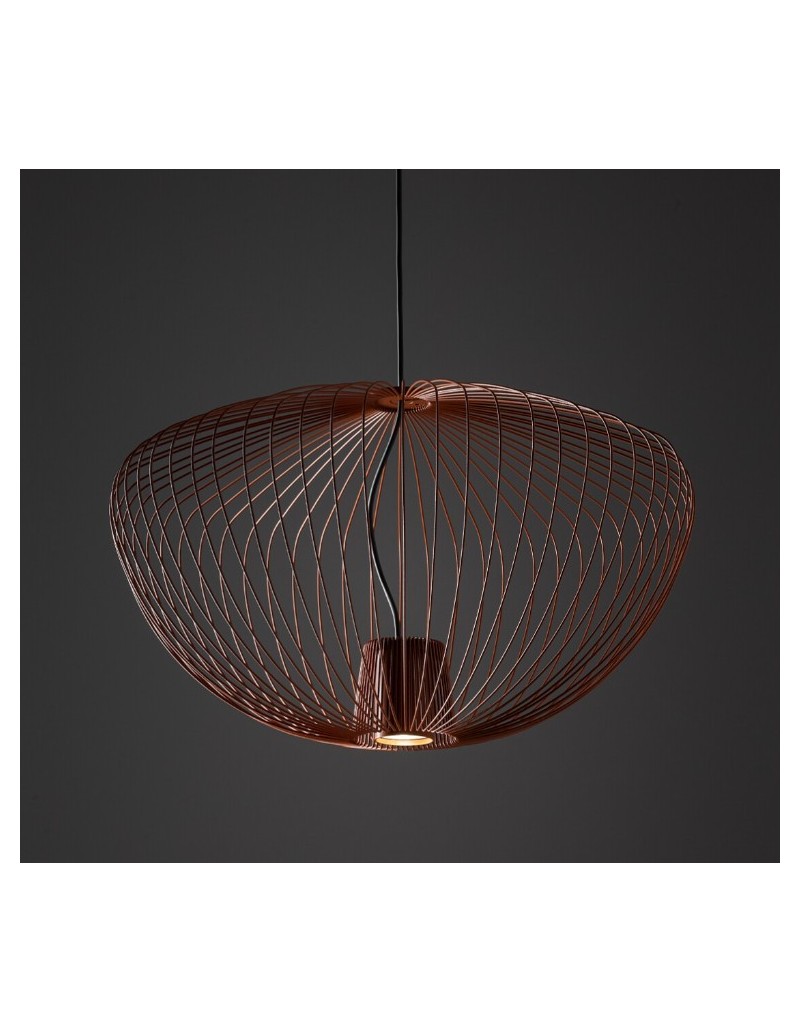 Lampada a sospensione Pumpkin Ø 54,5 in acciaio verniciato terracotta, GU10 | Nowodvorski -NOWODVORSKI