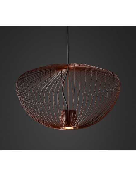 Lampada a sospensione Pumpkin Ø 54,5 in acciaio verniciato terracotta, GU10 | Nowodvorski -NOWODVORSKI