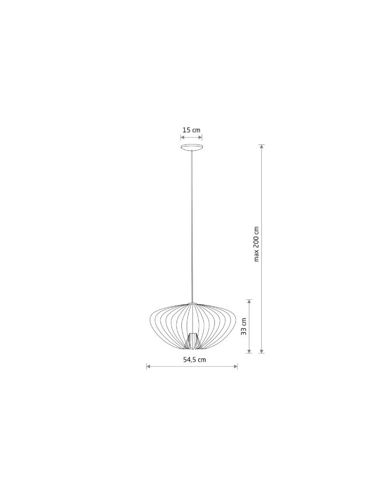 Lampada a sospensione Pumpkin Ø 54,5 in acciaio verniciato terracotta, GU10 | Nowodvorski -NOWODVORSKI