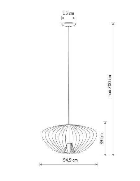 Lampada a sospensione Pumpkin Ø 54,5 in acciaio verniciato terracotta, GU10 | Nowodvorski -NOWODVORSKI