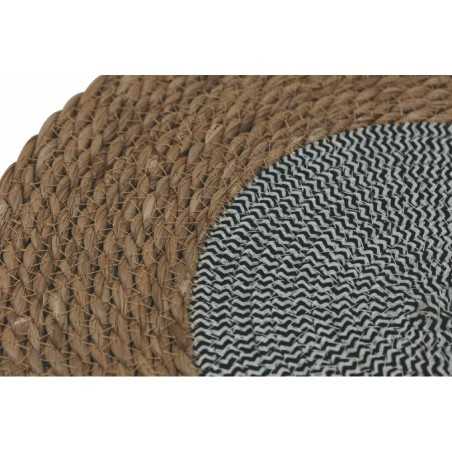 Tovaglietta sottopiatto Natural Masai in vimini a intreccio Ø 40 cm | Villa d'Este -VILLA D' ESTE