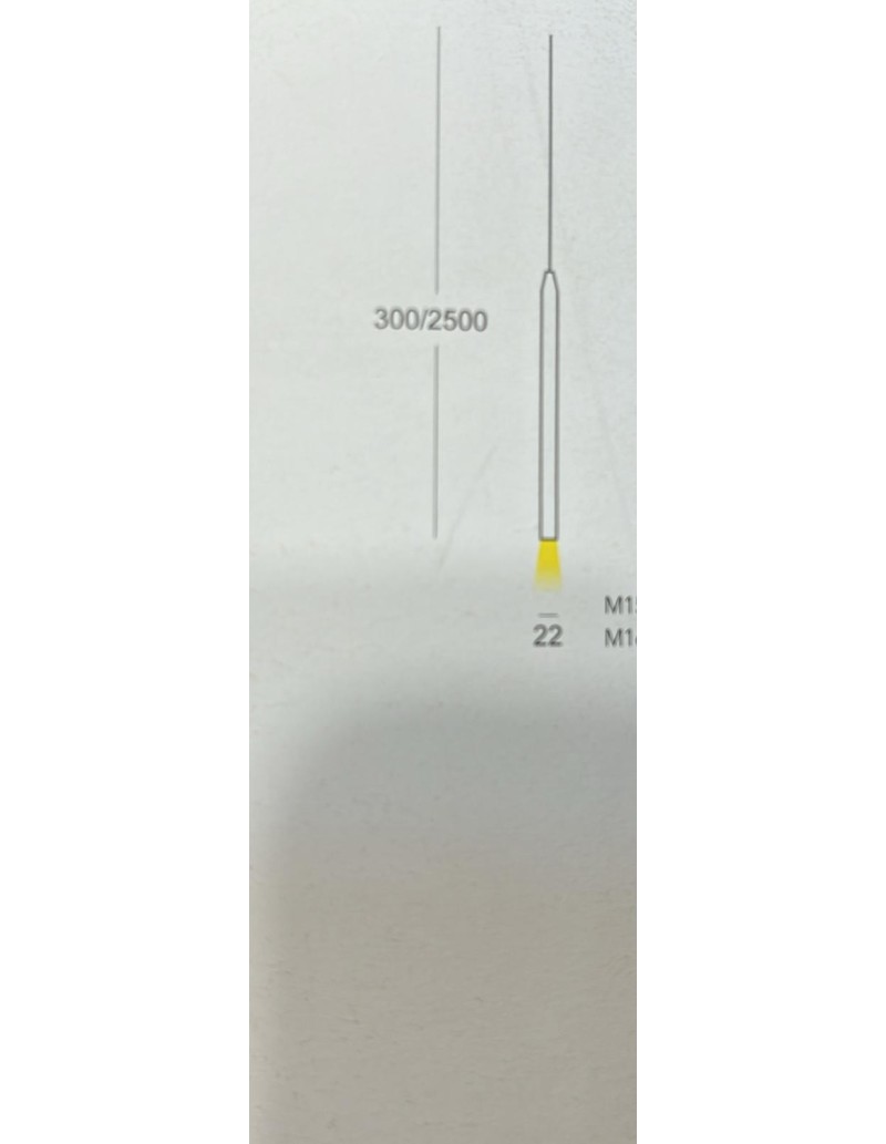 Lampada a sospensione LED Waterfalls modulo in vetro metallizzato bronzo, 2 W | Cattaneo -CATTANEO