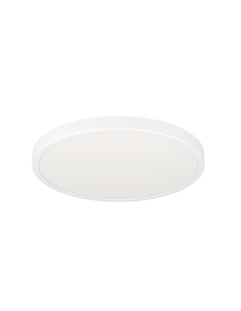 Plafoniera LED Fueva Ø 40 bianca smart RGB+CCT da app, IP44, 17,5 W | Eglo -EGLO