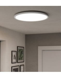 Plafoniera LED smart Rovito Ø 50 cm bianca, 2700-6500 K dimmerabile da app, IP44 | Eglo -EGLO 2