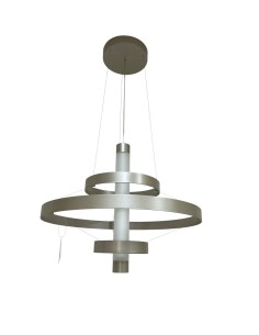Lampada a sospensione Hula in metallo champagne con diffusore in vetro | Elesi Luce -ELESI LUCE