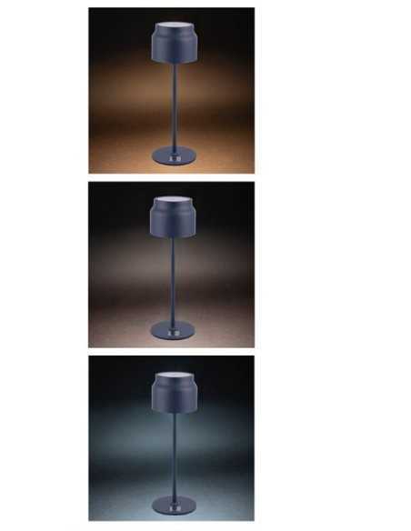 Lampada touch ricaricabile Classic Monday, LED dimmerabile 3 tonalità, H 37,5 cm | Villa d'Este -VILLA D' ESTE