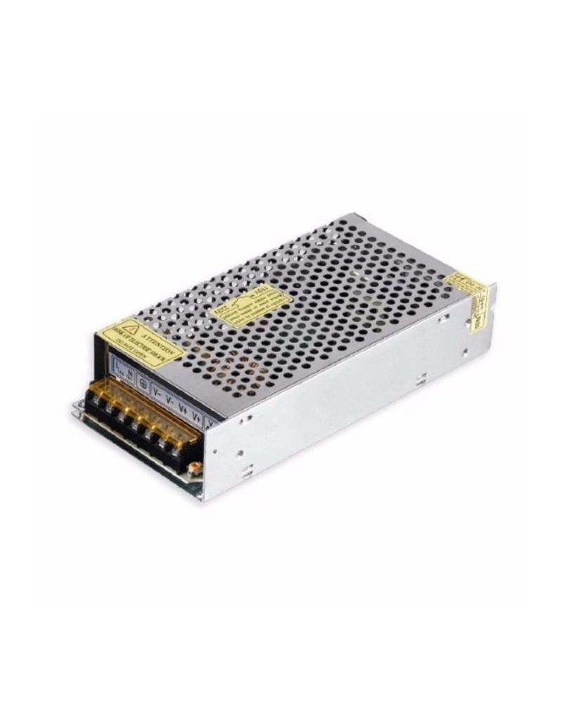 Alimentatore per strip LED 200 W 24 V DC in metallo, IP20, per interni | Gea Luce -GEA LUCE