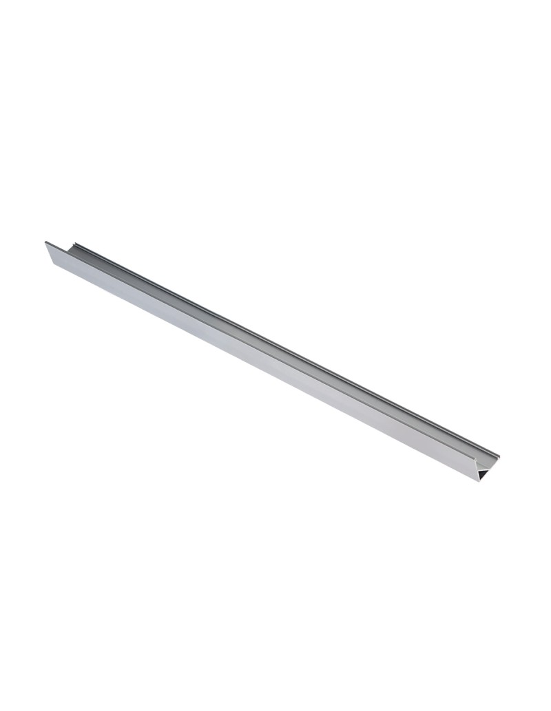 Profilo angolare triangolare in alluminio anodizzato 2 m con 2 cover per strip LED | Redo -REDO GROUP