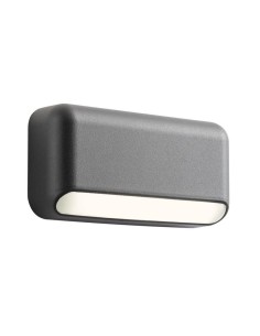 Segnapasso LED da esterno Sapo in alluminio antracite, 3 W 3000 K, IP65 | Redo -REDO GROUP