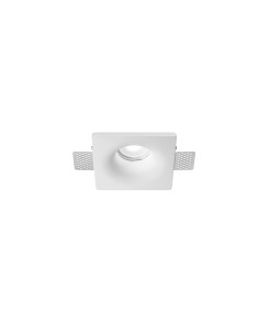 Faretto da incasso Heli a scomparsa in gesso tinteggiabile, luce tonda, GU10 | Gea Luce -GEA LUCE