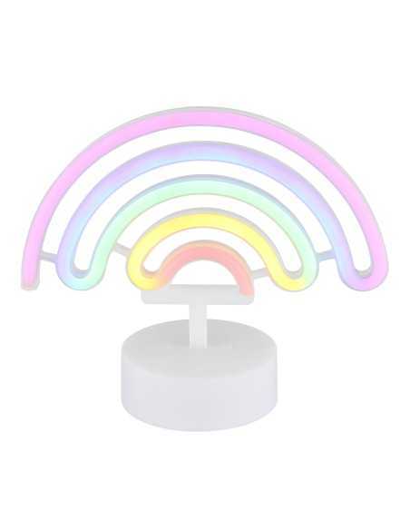 Lampada decorativa arcobaleno a luce neon Pelangi, L 22,5 cm | Globo Lighting -GLOBO LIGHTING