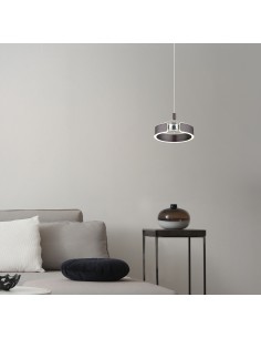 Lampada a sospensione LED Hendricks Ø 22 bronzo spazzolato con cristallo, 12 W | Globo -GLOBO LIGHTING 2