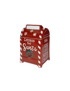 Barattolo natalizio Letters for Santa a cassetta postale in dolomite | Brandani -BRANDANI