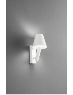 Applique orientabile Reverse in metallo bianco opaco con LED 6 W 3000 K | Perenz -PERENZ