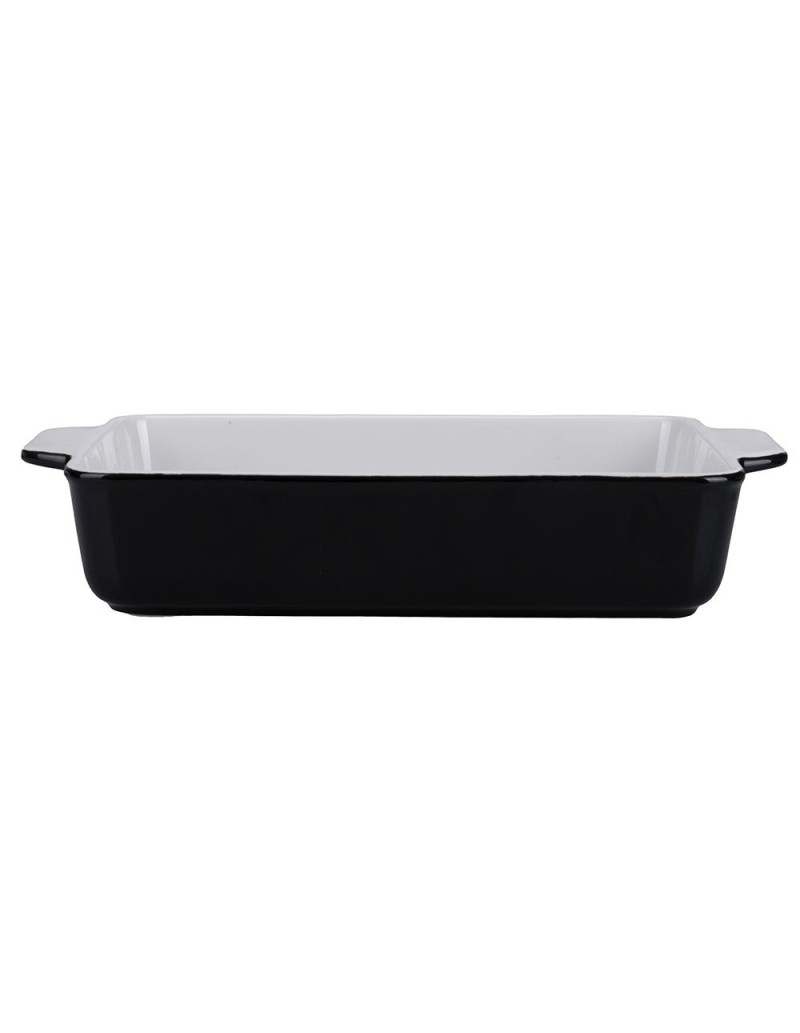 Victionary pirofila per lasagne in gres bianco e nero 37x21,7 cm, 2,95 l | Villa d'Este -VILLA D' ESTE