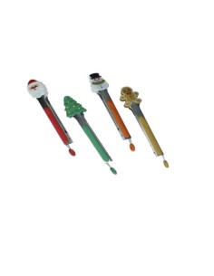 Dolcenatale pinze da cucina, 4 soggetti natalizi assortiti | Brandani -BRANDANI