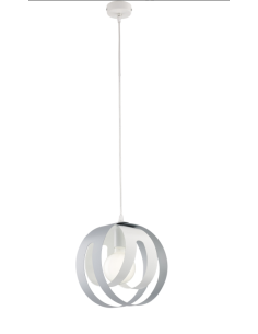 Lampada a sospensione Tobias Ø 26 in metallo, altezza regolabile, E27 | Bonetti Illumina -BONETTI ILLUMINA