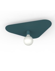 Plafoniera Cloud 50x42 cm in metallo blu mediterraneo, E27 | Lumicom -LUMICOM