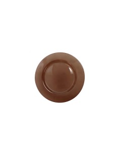 Sottopiatto in vetro moka Ø 31, fine ed elegante | Brandani -BRANDANI