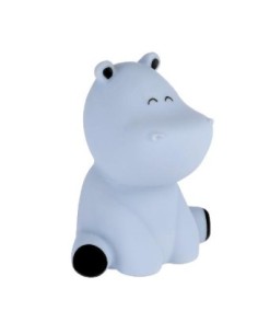 Luce notturna per bambini a forma di ippopotamo, LED RGB ricaricabile USB | Eglo -EGLO