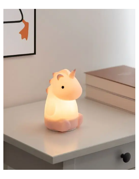 Lampada notturna per bambini a forma di unicorno, LED RGB ricaricabile | Eglo -EGLO