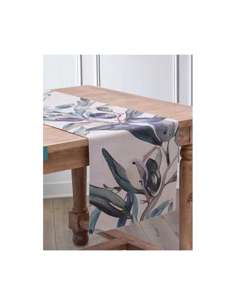 Runner Masseria in misto cotone con retro in satin | Innova Living -INNOVA LIVING