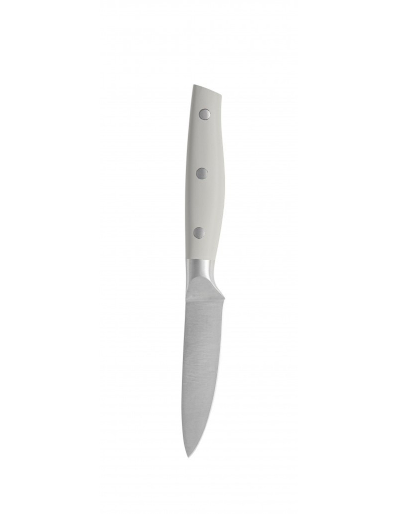 Ceppo coltelli in legno con affilacoltelli in ceramica e 5 coltelli | Brandani -BRANDANI