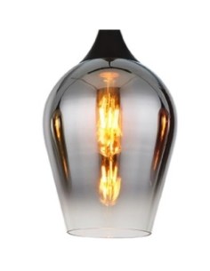 Vetro di ricambio cromo specchiato per Lavus 15552-3H, Ø 18 x H 28 cm | Globo Lighting -GLOBO LIGHTING