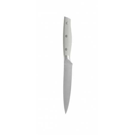 Ceppo coltelli in legno con affilacoltelli in ceramica e 5 coltelli | Brandani -BRANDANI