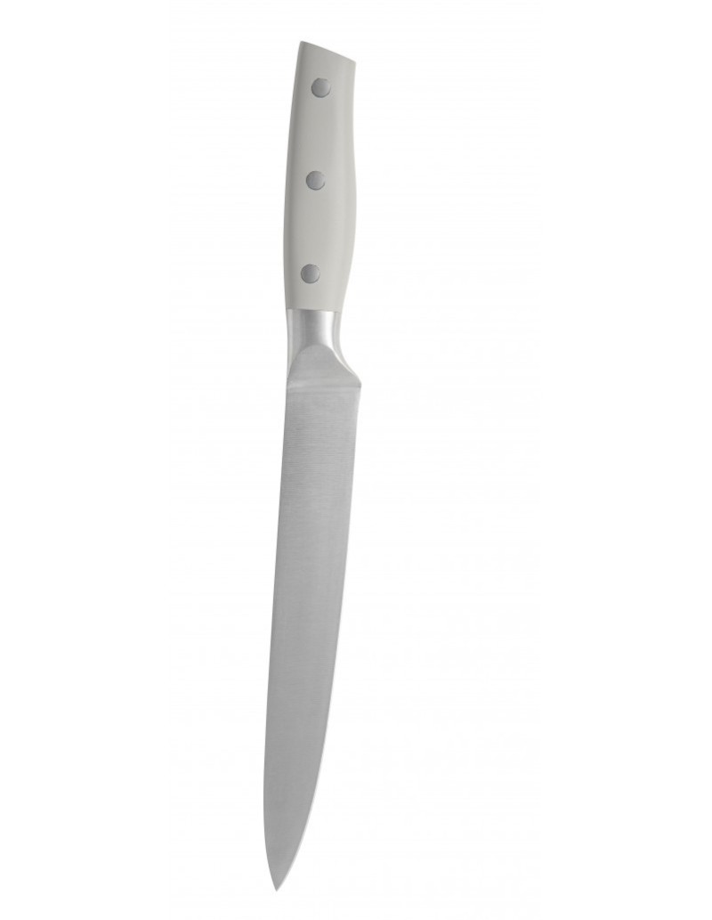 Ceppo coltelli in legno con affilacoltelli in ceramica e 5 coltelli | Brandani -BRANDANI